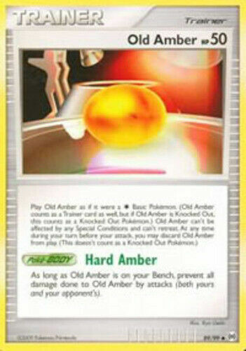 Old Amber 89/99 Arceus Uncommon Near Mint Pokemon DNA GAMES