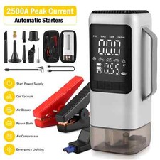Car Jump Starter With Multi-function7in12500a Peak 16000mahfast Charger 12v Jum