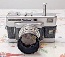 Voigtlander Vitessa T 35mm Film Camera - f=50mm Lens - Germany - Outstanding!