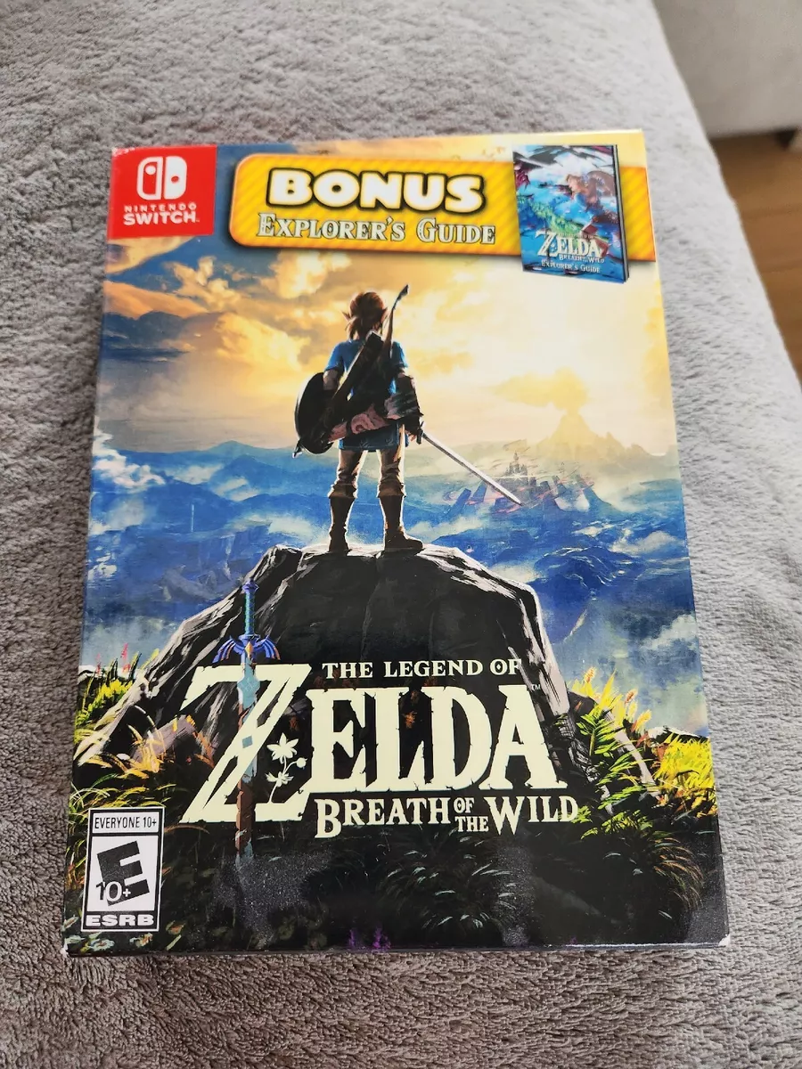 The Legend of Zelda Breath of The Wild Nintendo Switch Game Guide