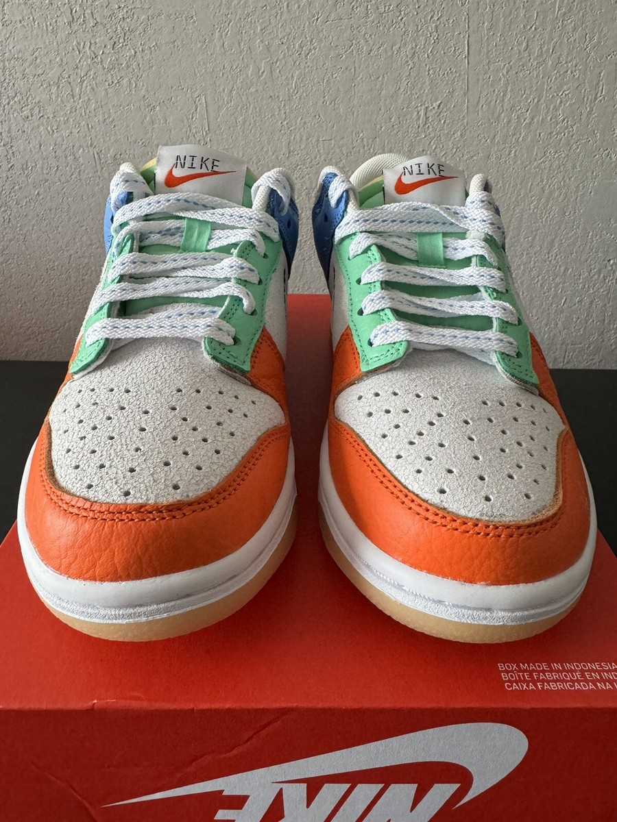 Nike Dunk Low GS 'Nike 101' DX3363-100 Youth 5.5Y No-Lid | eBay