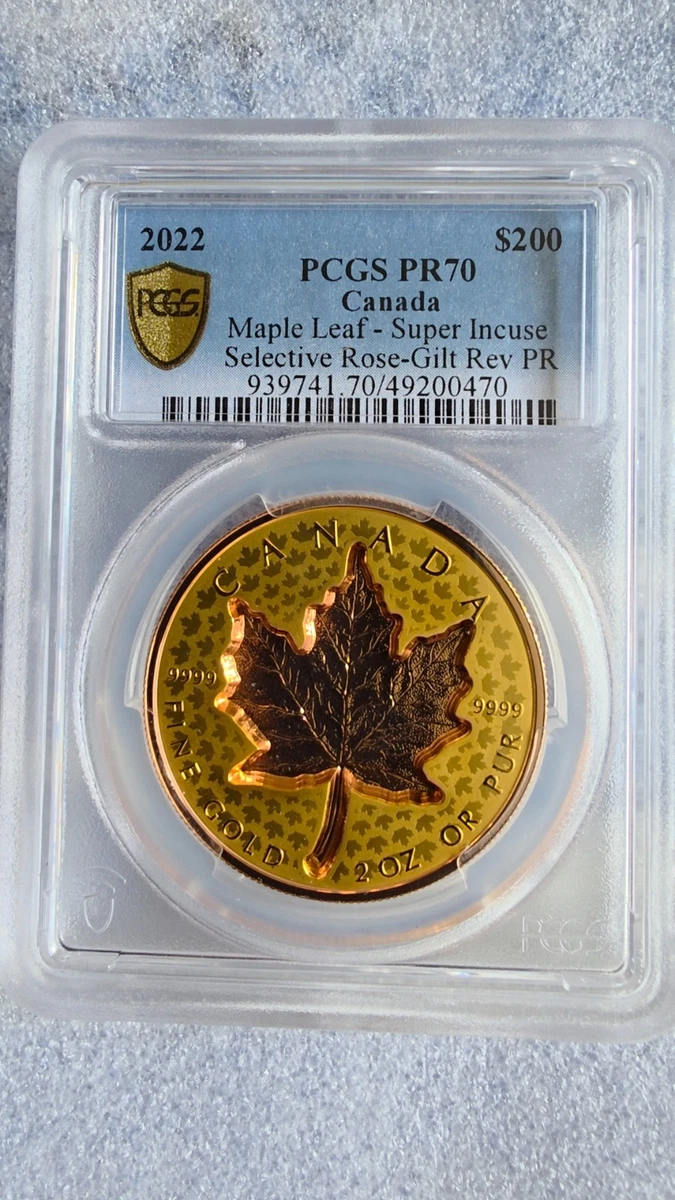 ア*ス様 【稼働】MAPLE LEAF COIN FINE GOLD 1/10オ 1/10 oz. Gold