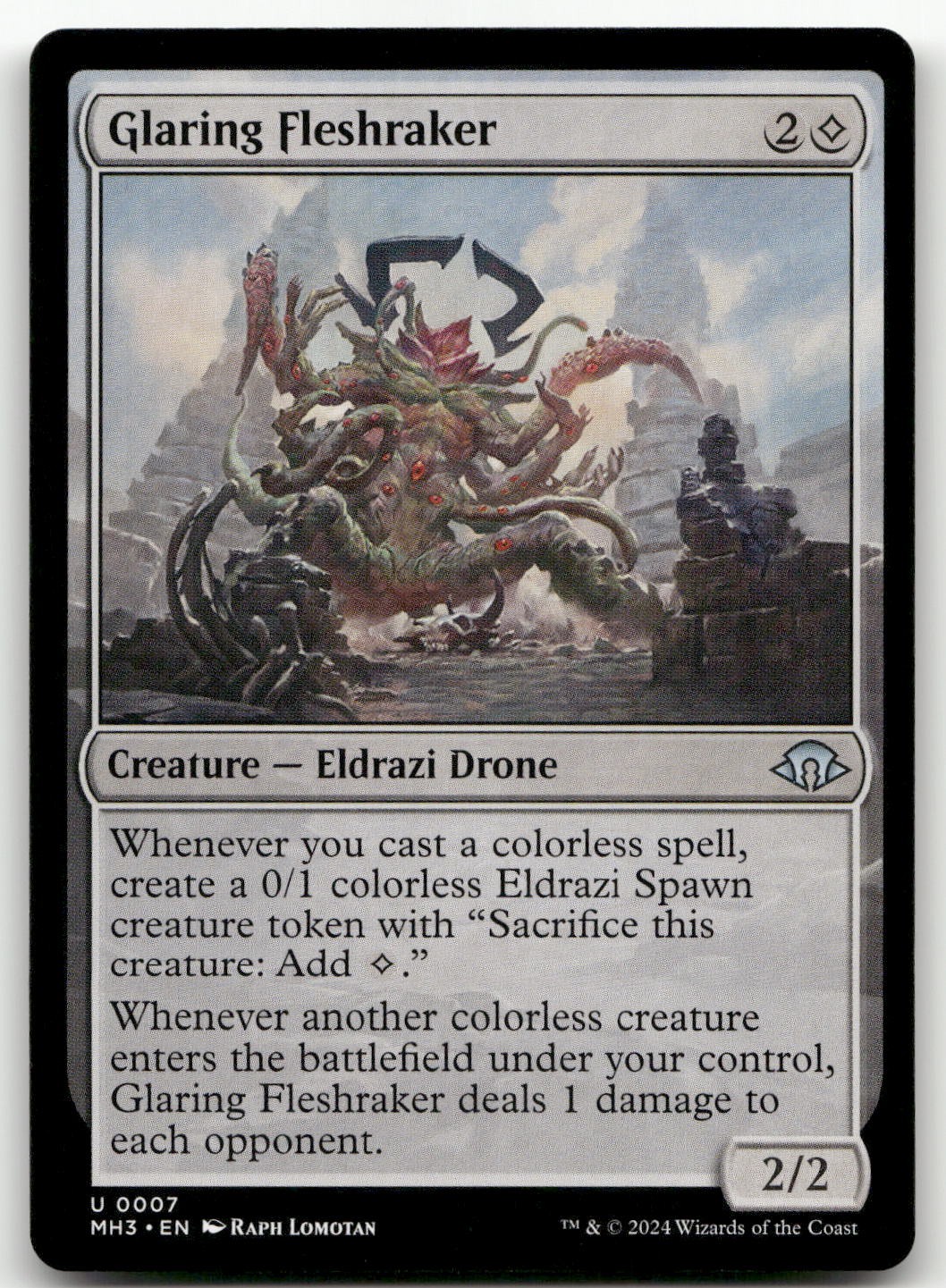 Glaring Fleshraker #7 (NM) Modern Horizons 3 MH3 Magic MTG
