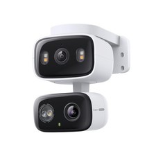 Tapo 2K 3MP Dual Lens Security Camera 360 Pan Tilt AI Detection IP65 Waterproof