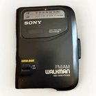 SONY Walkman WM-FX103 Cassette Player & AM/FM Radio *Works*Clean* No Headphones