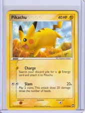 Pikachu 57/108 EX Power Keepers Kagemaru Himeno carta Pokemon regolare non olo LP