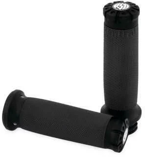 Empuñaduras de cronógrafo Roland Sands Design - Black Ops motocicleta bicicleta de calle 0630-1016 Foto 4 de 4