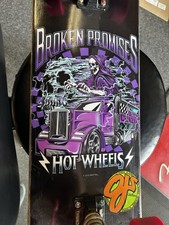 broken promises skateboard hot wheels complete oj wheels thunder trucks