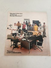 1970 Oldsmobile Cutlass 88 98 Toronado 442 4-4-2 Original Dealer Sales Brochure