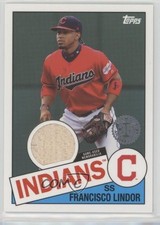 2020 Topps 1985 Topps Baseball Relics Francisco Lindor #85R-FL 0yg9