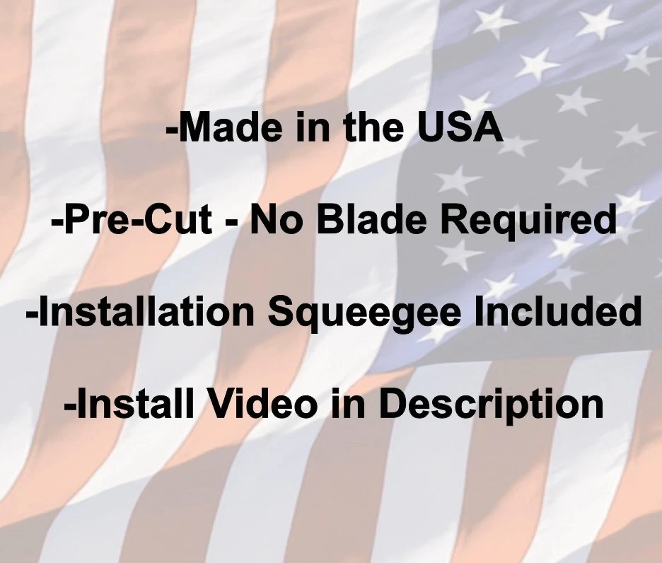 2023-2025 Honda CR-V четверть окна этикетка стикер - американский флаг США! - Изображение 2 из 2