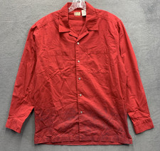 Levi's Red Tab Button Up Shirt Men's Double Pocket Speckle Red Size Medium