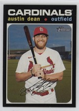 2020 Topps Heritage High Number French Text Austin Dean #579 0t2