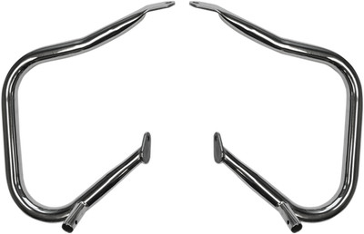 DRAG SPECIALTIES Rear Saddlebag Bars - Chrome - Touring 0506-0789