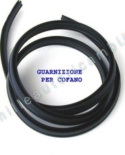 4 METRI GUARNIZIONE COFANO BATTUTA BAULE POSTERIORE PER FIAT 127-128-124-131-132