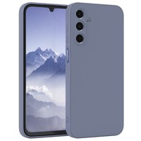 FüR Samsung Galaxy A15 HandyhüLle Silikon Back Cover Schutz Handy Case Eisblau