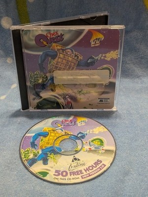 1996 Chex Quest Version 3.0 Vintage PC CD ROM Cereal Box Game AOL Tested Works