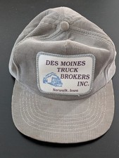 Vintage Des Moines Trucker Brokers Inc Strapb...