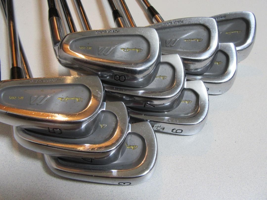 Mizuno Pro MS-205 Irons #3~9,Pw,Sw(9clubs)/Dynamic Gold/Flex:R400