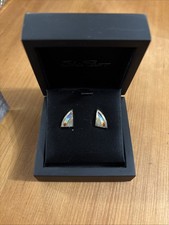 Sheila Fleet Rainbow Collection Stud Earrings Sterling Silver