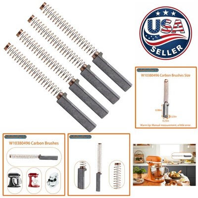 Restore Mixer Efficiency with DIY 4-Pack Carbon Brushes - Fits KitchenAid