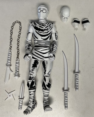 NECA TMNT Mirage ''Foot Ninja'' Black & White AutoT Exclusive - loose/complete