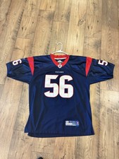 Reebok Houston Texans Brian Cushing Jersey Sz 52 Stitch Onfield NFL Football #56