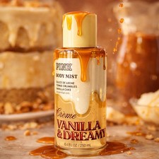 Victoria's Secret Pink Creme Vanilla  Dreamy Fragrance Body Mist 8.4 oz