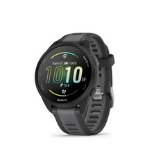Garmin Forerunner 165, Montre GPS connectée de Running, Noir/Gris, 43mm, Noir