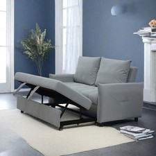 NEW  Modern 3 in 1 Sleeper Sofa Couch Bed Pull Out Sofa Bed Convertible Loveseat