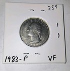 1983-D and 1983-P Washington Quarter - Very Fine Business Strike  — photo 5
