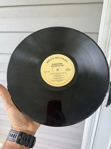 KINGFISH - ALIVE IN '85 LP N MINT VINYL Grateful Dead Rare 1985 Live Album