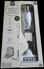 NEW Member's Mark 7 Piece Cordless Vacuum Cleaner w/Stand Toy Realistic Suction