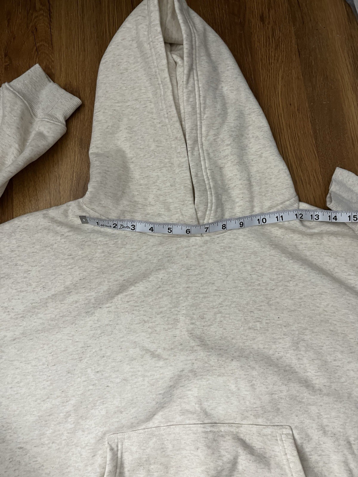 Fabletics Women’s Heathered Gray Pullover Hoodie … - image 4