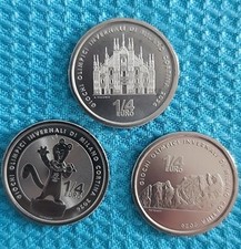 Italy 2026 3 Euro Coin Set Winter Olympic Games Milan Cortina PRESALE 3/2