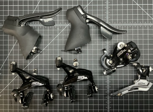 SRAM Rival Mechanical Group, 2x10 DoubleTap, Shifters, Derailleurs & Brakes