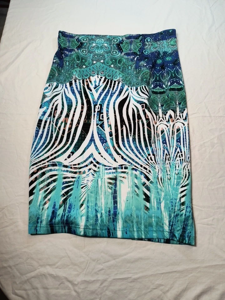 Falda Bebe De Colección Mujer Pequeña Recorta Bodycon Lápiz Noche Festival Boho Y2k Foto 3 de 4