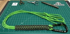 Paracord Small Game Tote Carrier Strap Army Green & Green