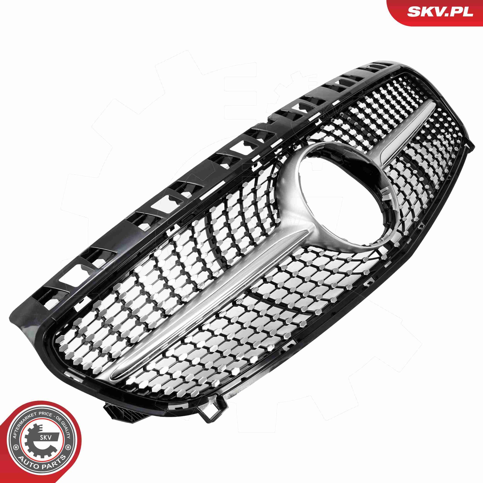 SKV - Griglia Del Radiatore per Mercedes Classe a (w176) 1768880260 - Miniatura 3