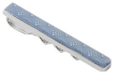 Simon Carter Mens Brio Tie Slide - Blue