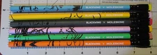 BLACKWING X Moleskine X Peanuts pencil 6 PENCILS volumes labs WITHOUT BOX no