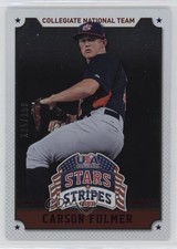 2015 Panini Stars and Stripes Longevity Parallel Ruby /199 Carson Fulmer #19 0c4