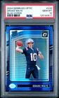 2024 PANINI DONRUSS OPTIC BLUE HYPER #229 DRAKE MAYE ROOKIE RC PSA 10