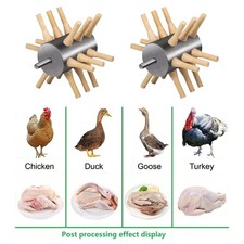 Handheld Comfort Use Feathered Plucker for Efficient Poultry Processing Home Use