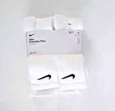 Nike Everyday Plus Cushioned Crew Socks 6 Pairs DRI-FIT M 6-8 /W 6-10 SX6897-100