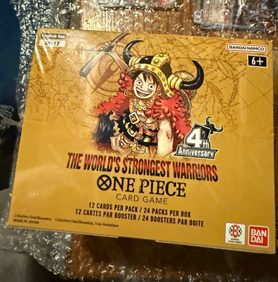 Bandai Namco One Piece Card Game OP-17 Booster Box English 288 Cards