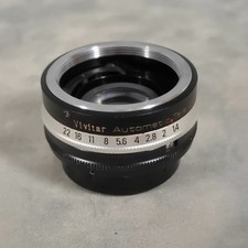 Vintage Vivitar Auto 2X-1 Tele Converter M42 Pentax Lens w/Case Tested Clear SLR