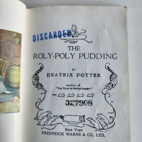 Beatrix Potter THE ROLY-POLY PUDDING Early Children's Book 1936 - Picture 11 of 17