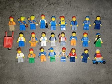 LEGO City LOTTO Minifigures Miste (Operaio, Cittadino) 25 personaggi e accessori