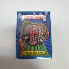 Topps Garbage Pail Kids Where Are They Now Tongue Tied Tina Blue 42/75 Card